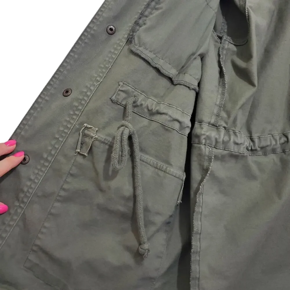 Universal Thread | Adirondack Utility Snap Front Jacket with Drawstring Waist - Picture 4 of 10